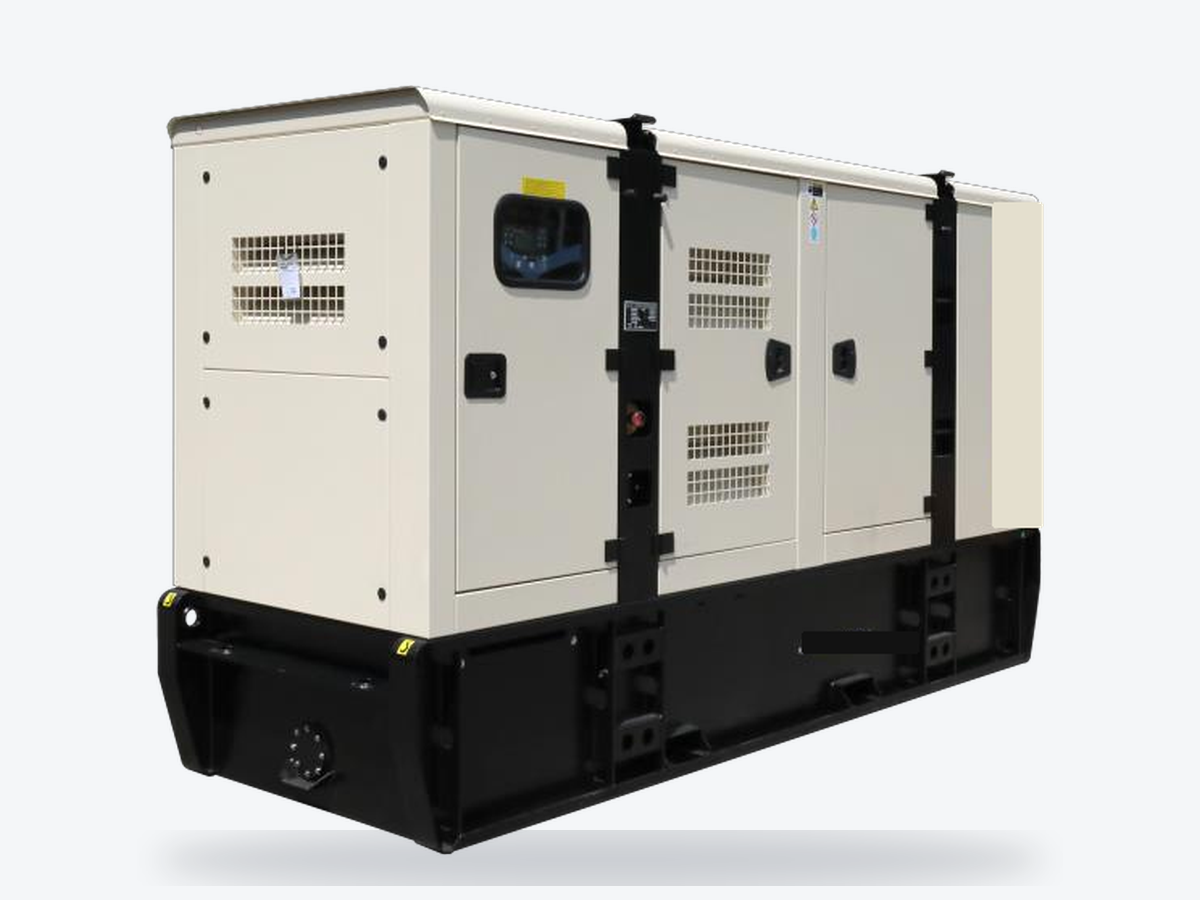 Gerador industrial de grande porte sem marca visível